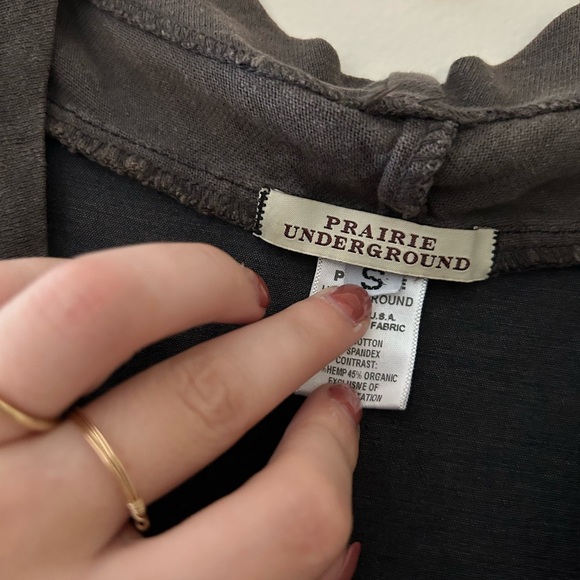 Prairie Underground Charcoal & Denim Midi Dress - Picture 3 of 7